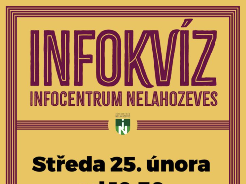 Plakát události Infokvíz v Nelahozevsi