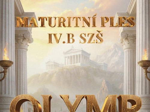 Plakát události Maturitní ples OLYMP SZŠ Tábor