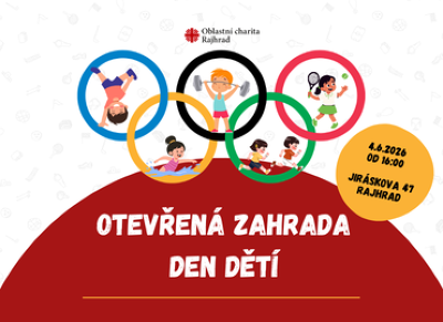 Plakát události Otevřená zahrada - Den dětí