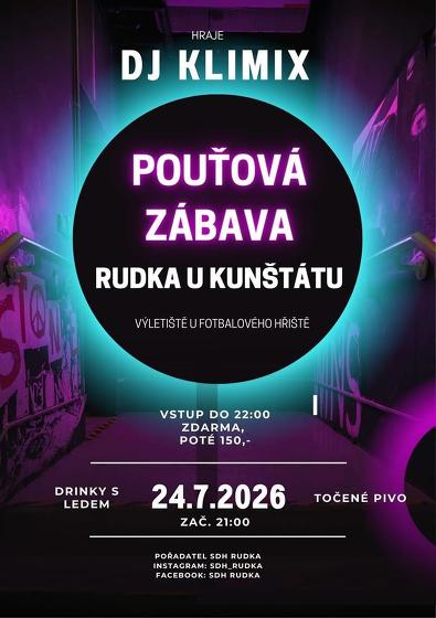 Plakát události Pouťová zábava