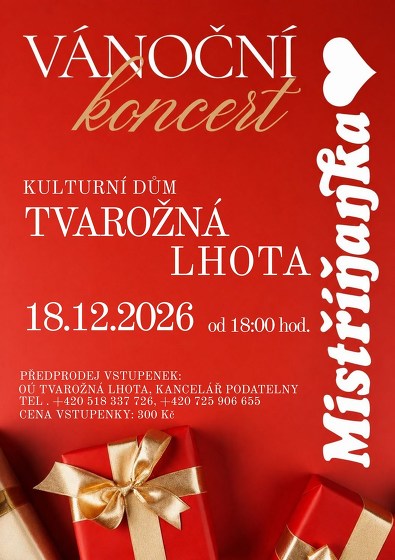 Plakát události Vánoční koncert