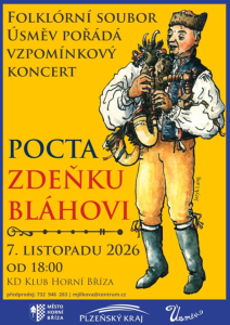 Vzpomínkový koncert Pocta Zdeňku Bláhovi
