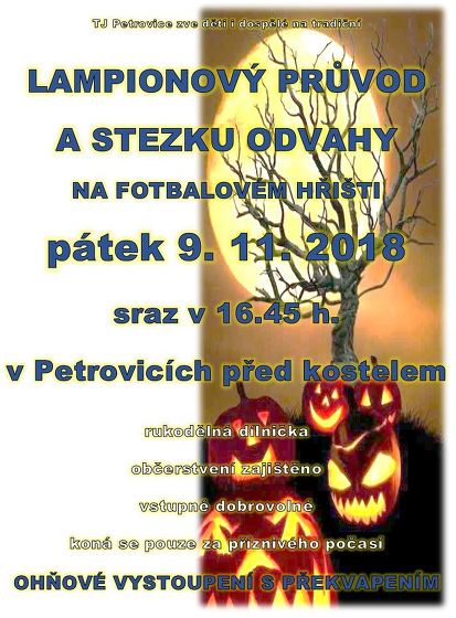 Plakát události Lampionový průvod