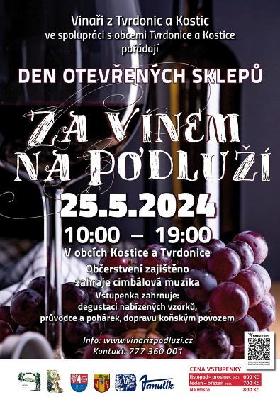 Plakát události Za vínem na Podluží