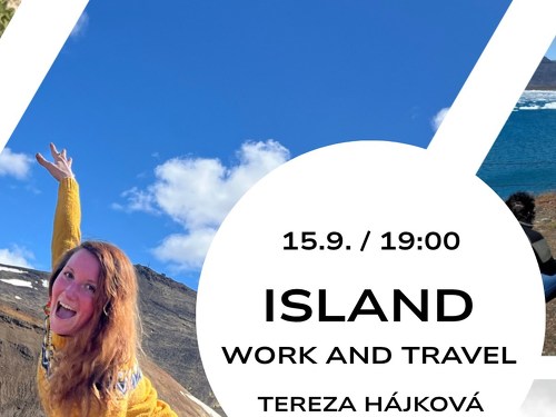 Plakát události Island - work and travel