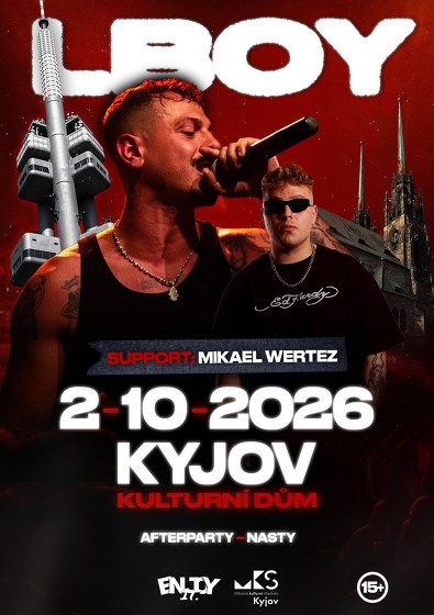 Plakát události Lboy & Mikael Wertez KD Kyjov