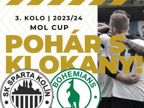 Plakát události Sparta Kolín - Bohemians Praha 1905