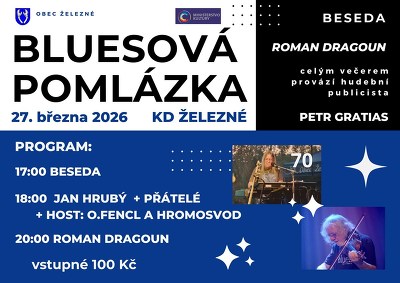 Plakát události Bluesová pomlázka