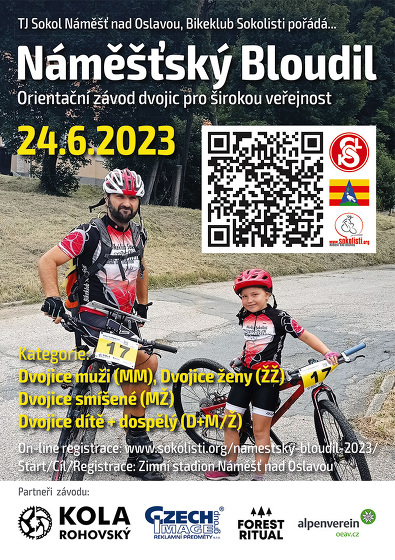 Plakát události Náměšťský Bloudil 24.6.2023