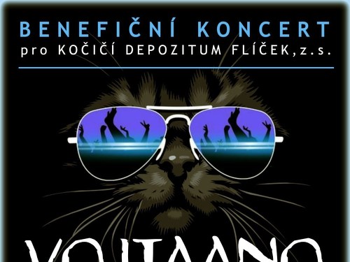 Plakát události Vojtaano a Mucha sólo v Prvním Patře