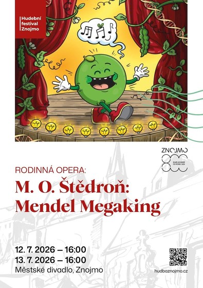 Plakát události Rodinná opera: Mendel Megaking – derniéra