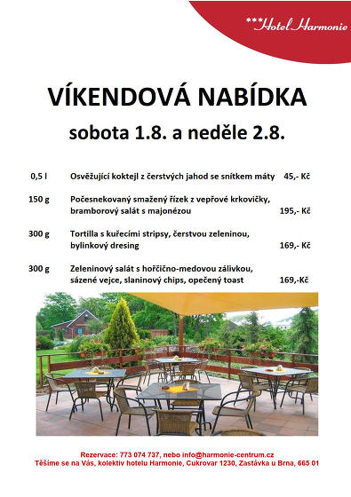 Plakát události Víkendová nabídka