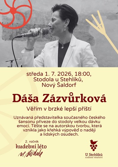 Plakát události Dáša Zázvůrková: Věřím v brzké lepší příští