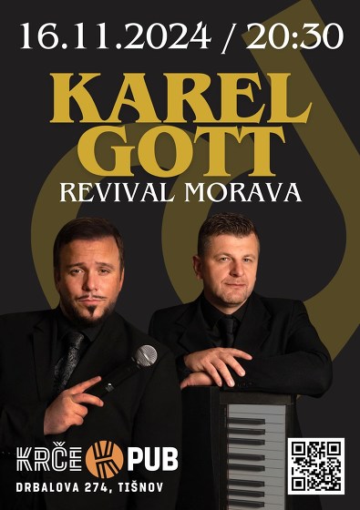 Plakát události Karel Gott revival Morava