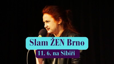 Plakát události Slam ŽEN Brno