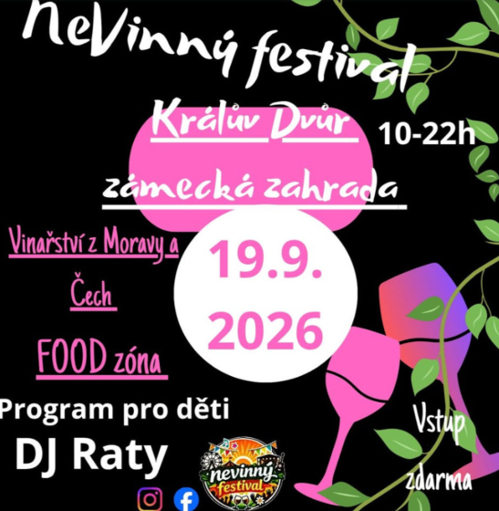 Plakát události neVinný festival