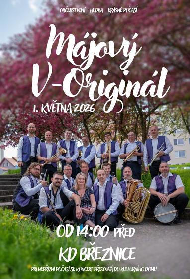 Plakát události Májový koncert V-Originál