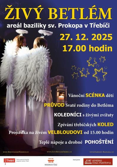 Plakát události Živý Betlém