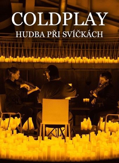 Plakát události Hudba Coldplay při svíčkách