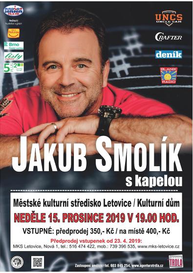 Plakát události Vánoční koncert Jakuba Smolíka s kapelou