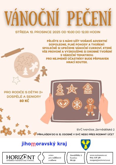 Plakát události Vánoční pečení 25