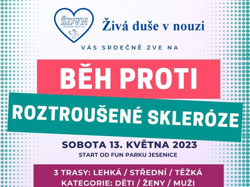 Plakát události Běh proti roztroušené skleróze