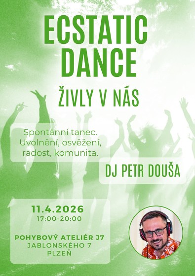 Plakát události ECSTATIC DANCE - DJ Petr Douša