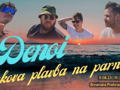 Plakát události DENOI - rocková plavba na parníku!
