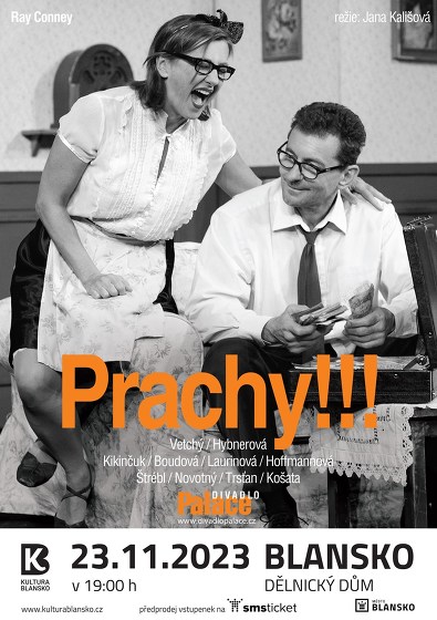 Plakát události Prachy!!!