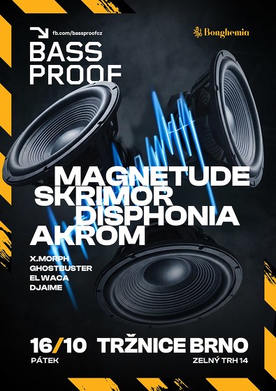 Plakát události BASSPROOF: NEURO OVERDRIVE