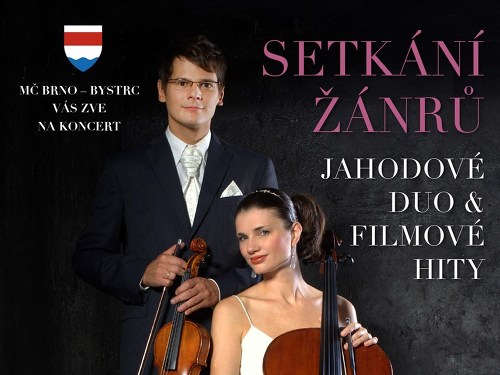 Plakát události JAHODOVÉ DUO & Filmové Hity