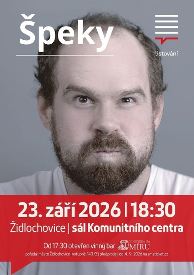 Plakát události LiStOVáNí.cz: ŠPEKY