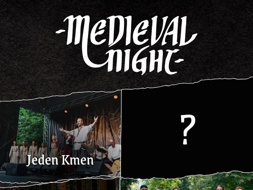 Plakát události Medieval Night pod širým nebem