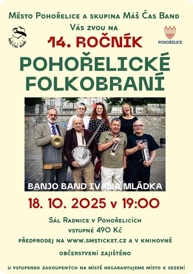 Plakát události Pohořelické folkobraní
