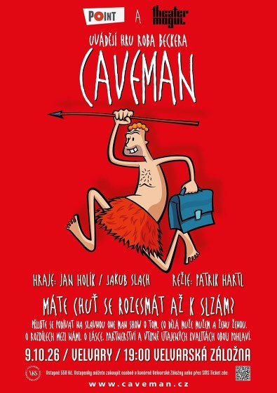 Plakát události Caveman