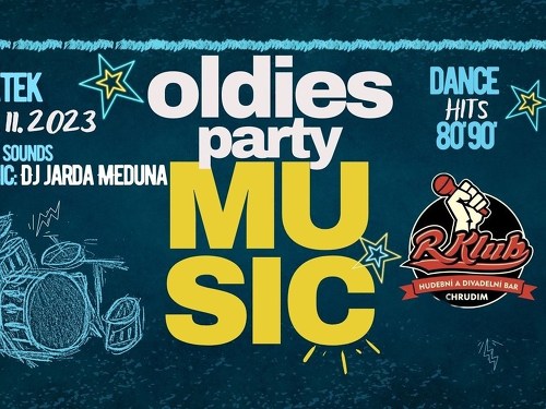 Plakát události Oldies party Chrudim