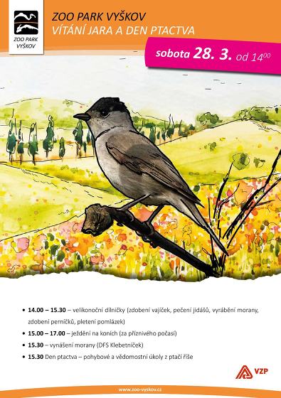 Plakát události Vítání jara a Den ptactva