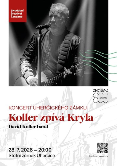 Plakát události BUS: Koncert uherčického zámku: KOLLER ZPÍVÁ KRYLA