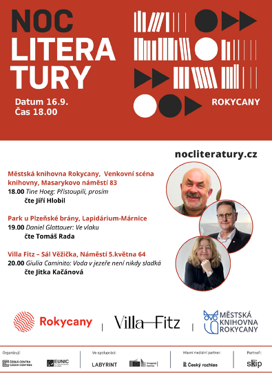 Plakát události Noc literatury