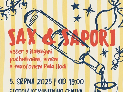 Plakát události Léto ve stodole: SAX & SAPORI