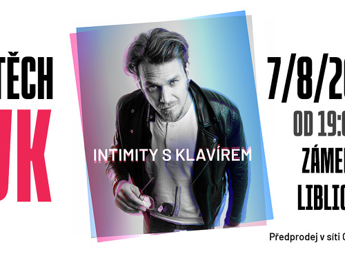 Plakát události Vojtěch Dyk: Intimity s klavírem na zámku Liblice