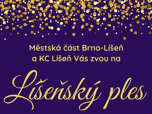 Plakát události Líšeňský ples 2026