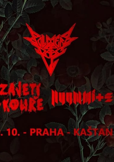 Plakát události Nuummite, Zajetí Kouře, Soldiers of Rage (UK/PT)