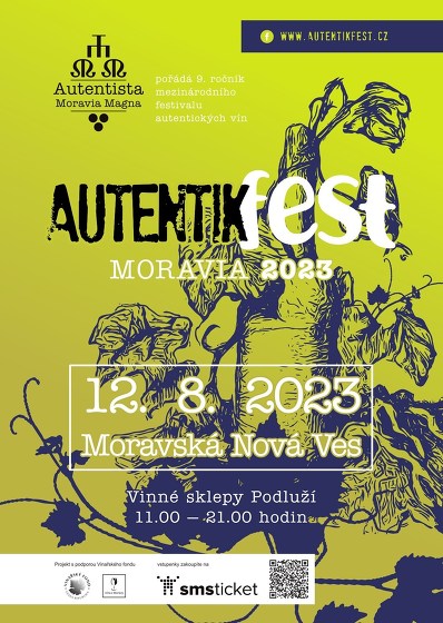 Plakát události AutentikFest Moravia 2023