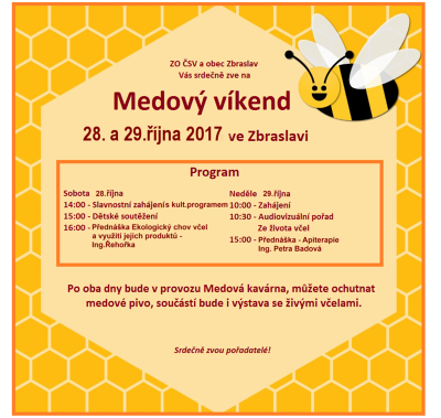 Plakát události Medový víkend