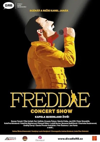 Plakát události Freddie - concert show