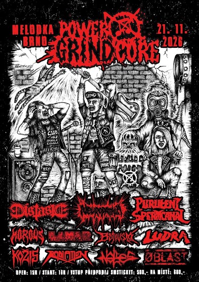 Plakát události Power Grindcore 12 ,,Last Blast''
