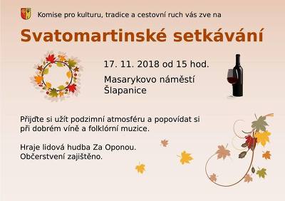 Plakát události Svatomartinské setkávání