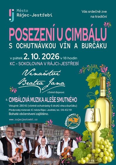 Plakát události Posezení u cimbálu