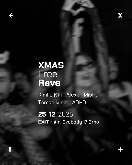 Plakát události Xmas Free Rave